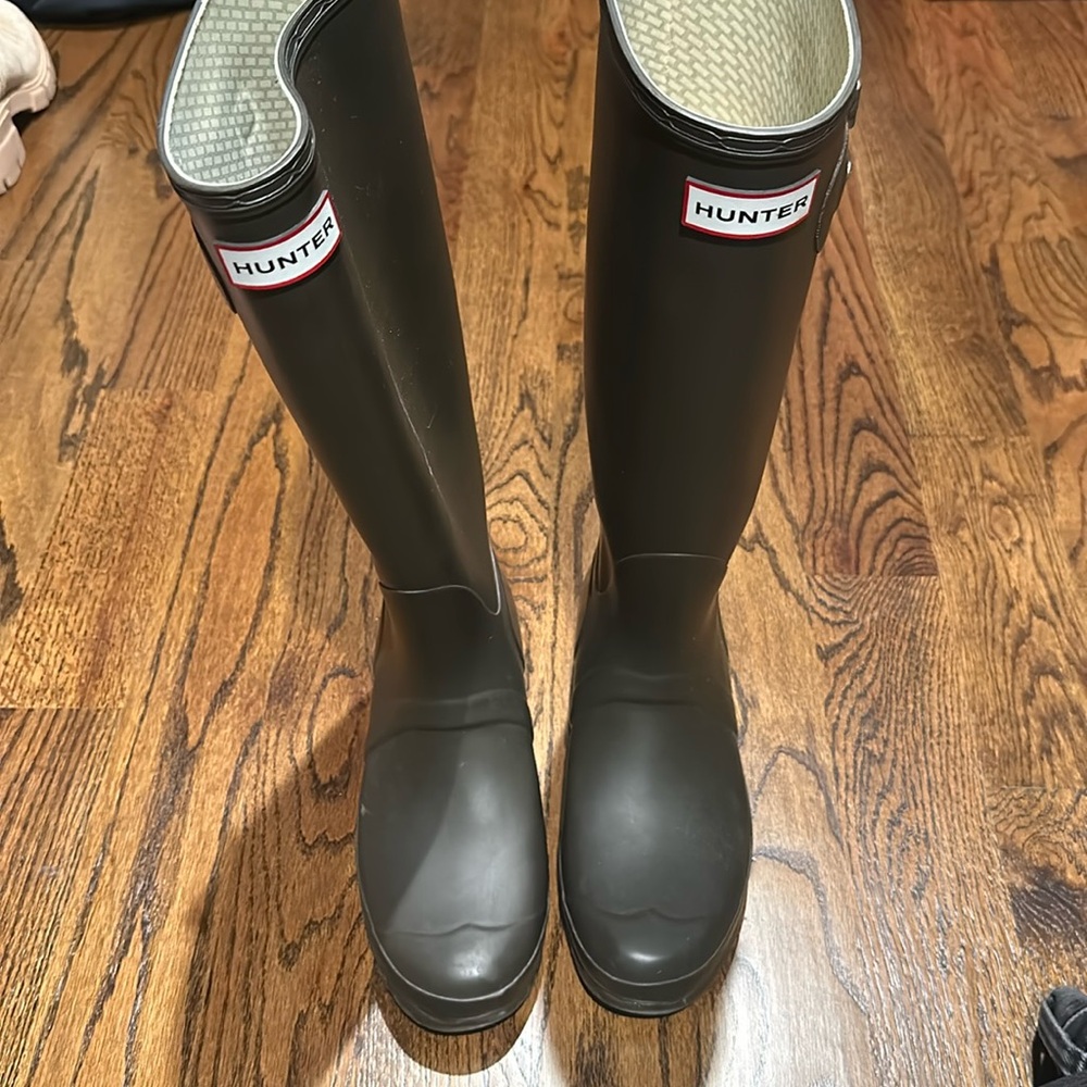 Hunter rain boots